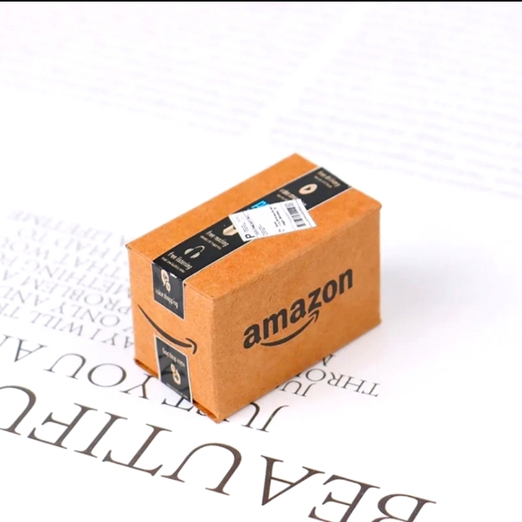 Dollhouse Miniature Amazon Shipping Box and Envelope, 1:12, Delivery Box - Picture 7 of 8